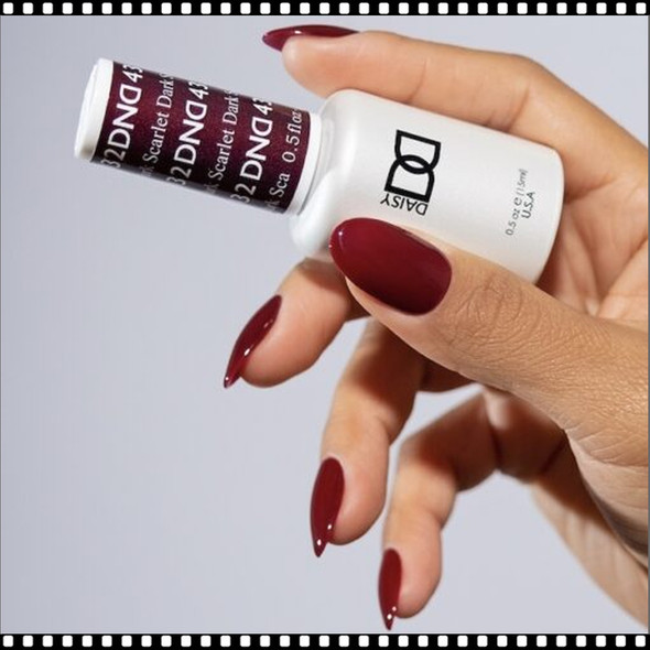 DND Gel Polish Duo - #432 Dark Scarlet