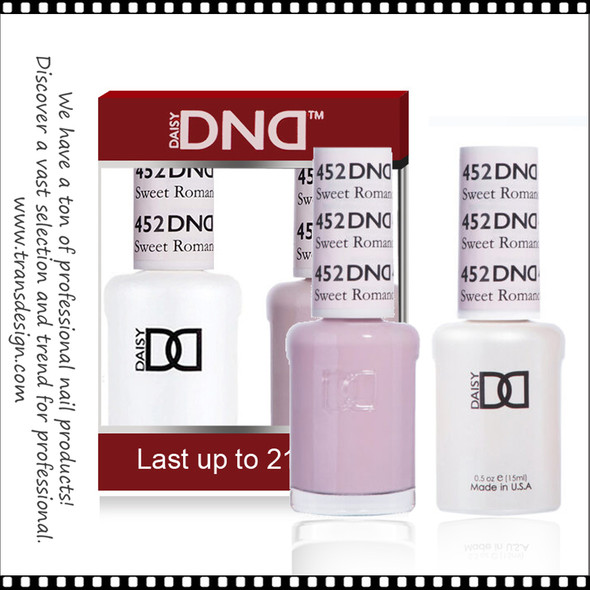 DND Gel Polish Duo - #452 Sweet Romance