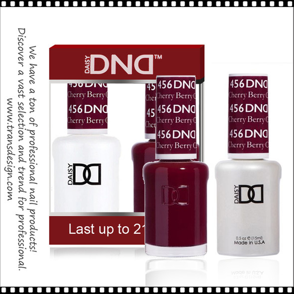 DND Gel Polish Duo - #456 Cherry Berry