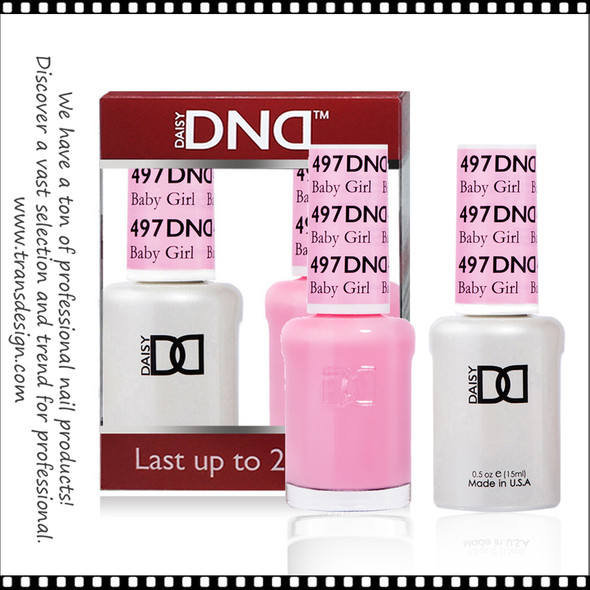 DND Gel Polish Duo - #497 Baby Girl