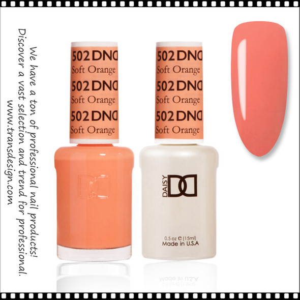 DND Duo Gel -  Soft Orange  #502