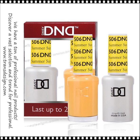 DND Gel Polish Duo - #506 Summer Sun