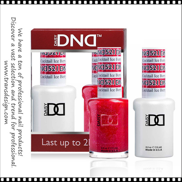 DND Gel Polish Duo - #521 Ice Berry Cocktail