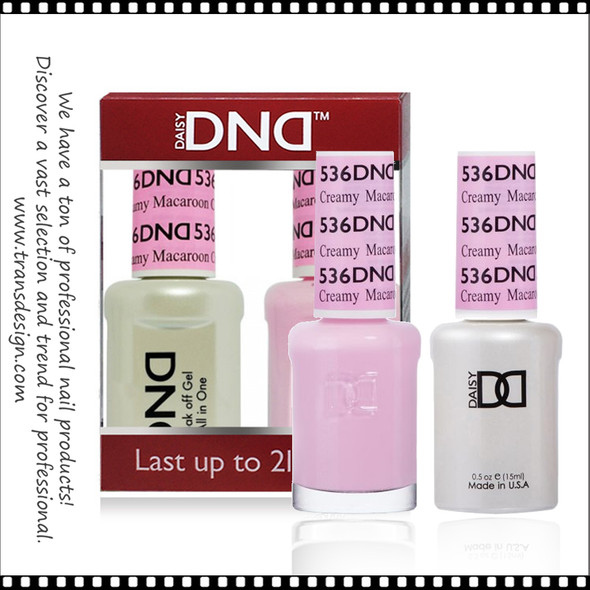 DND Gel Polish Duo - #536 Creamy Macaroon