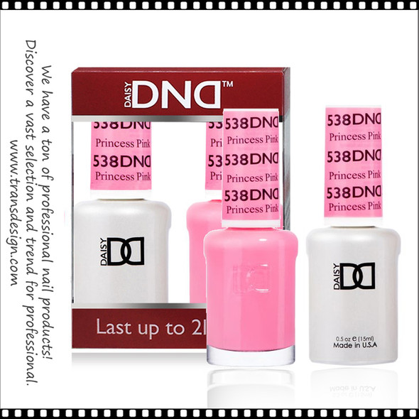 DND Gel Polish Duo - #538 Princess Pink