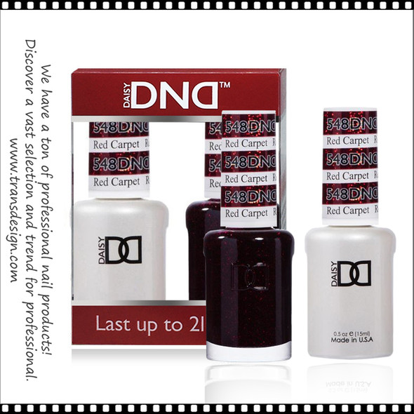 DND Gel Polish Duo - #548 Red Carpet