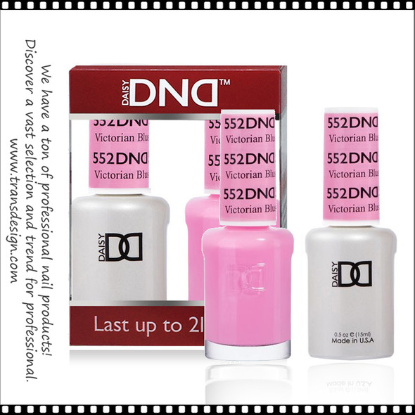 DND Gel Polish Duo - #552 Victorian Blush