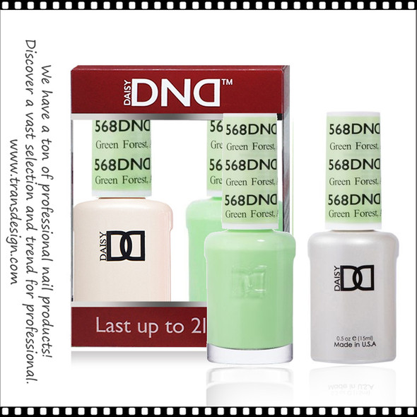 DND Gel Polish Duo - #568 Green Forest