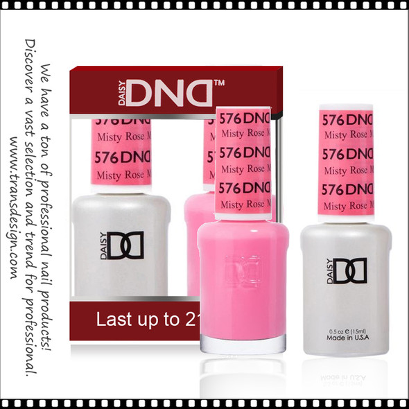 DND Gel Polish Duo - #576 Misty Rose