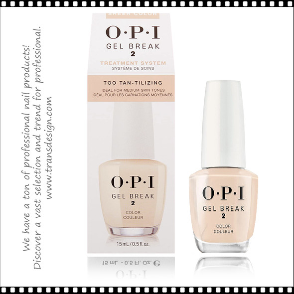 OPI Gel Break - Barely Beige Serum-Infused Trio Pack 3 x 15ml