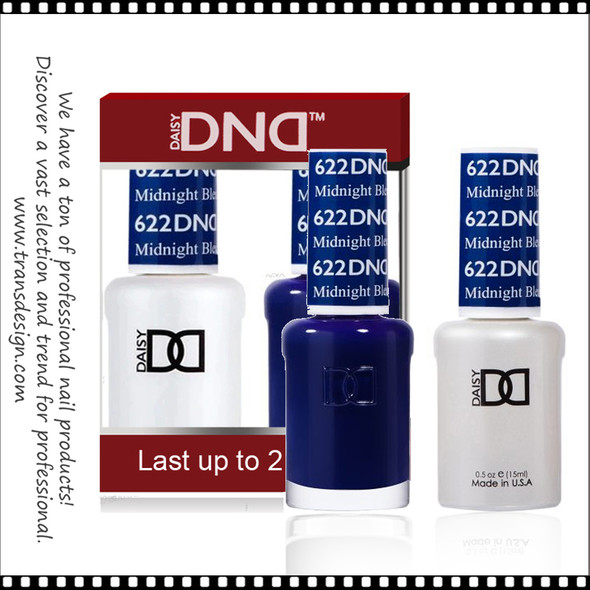 DND Gel Polish Duo - #622 Midnight Blue