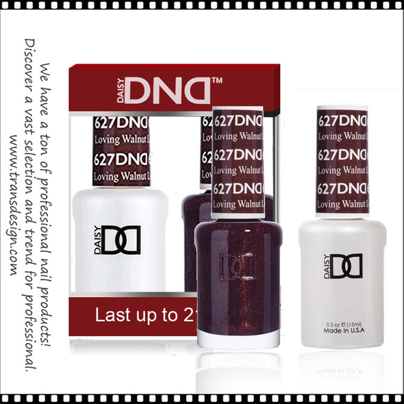 DND Gel Polish Duo - #627 Loving Walnut