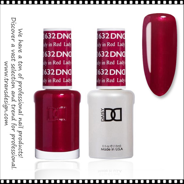DND Duo Gel - Lady in Red  #632 