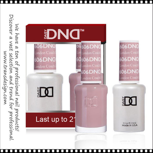 DND Gel Polish Duo - #606 London Coach