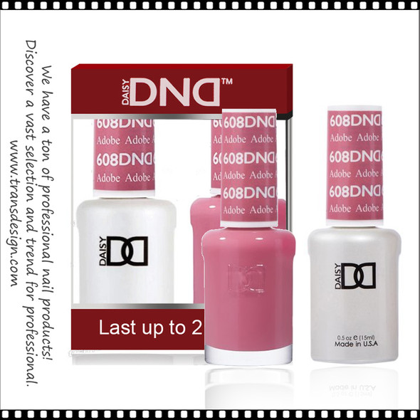 DND Gel Polish Duo - #608 Adobe