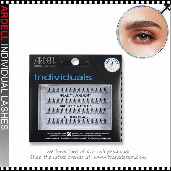 ARDELL DURALASH Natural Knot-Free Medium, Black