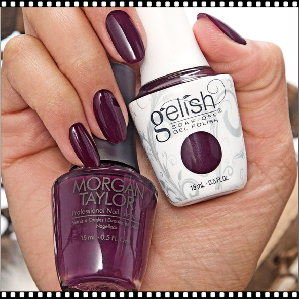 GELISH-MORGAN TAYLOR Two of a Kind - Let's Kiss & Warm Up 0.5oz. 2/Pack*