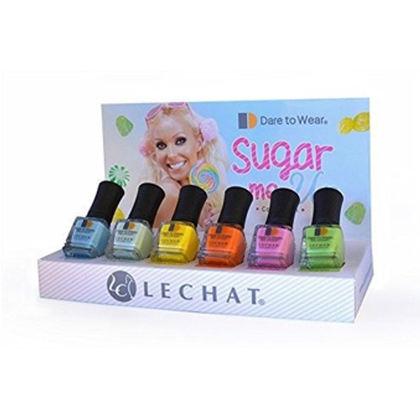 LECHAT DARE TO WEAR POLISH - Sugar Me Up  Mini 6/Pack *