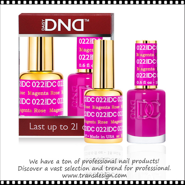 DC Gel Polish Duo - #022 Magenta Rose