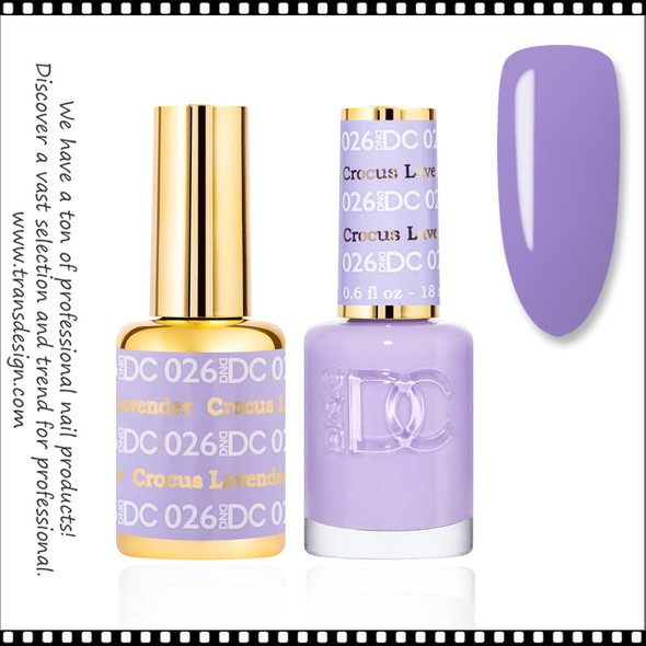 DC Duo Gel - Crocus Lavender  #026 