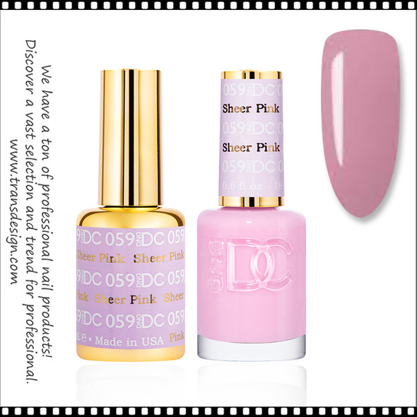 DC Duo Gel -  Sheer Pink #059