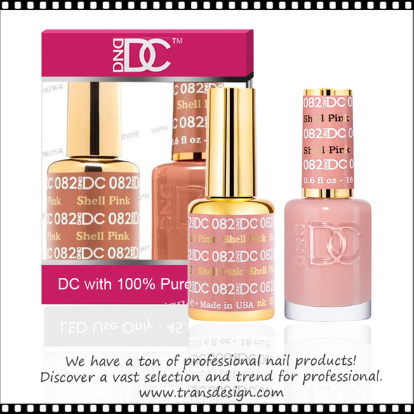 DC Gel Polish Duo - #082 Shell Pink