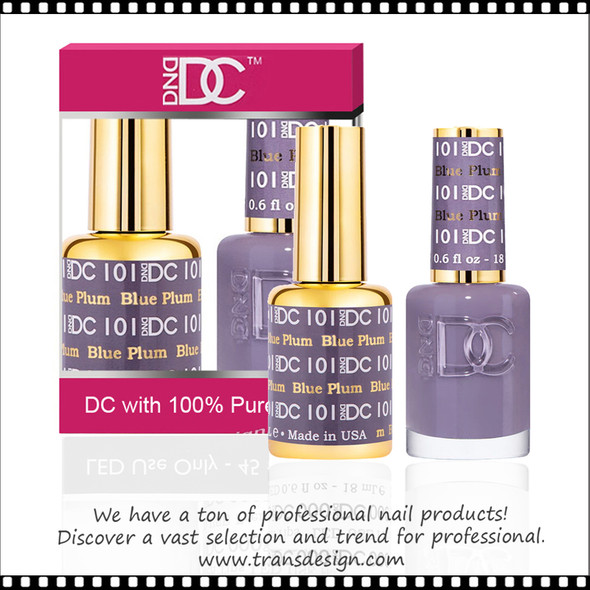 DC Gel Polish Duo - #101 Blue Plum