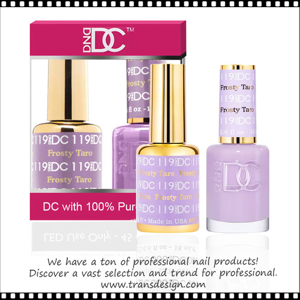 DC Gel Polish Duo - #119 Frosty Taro