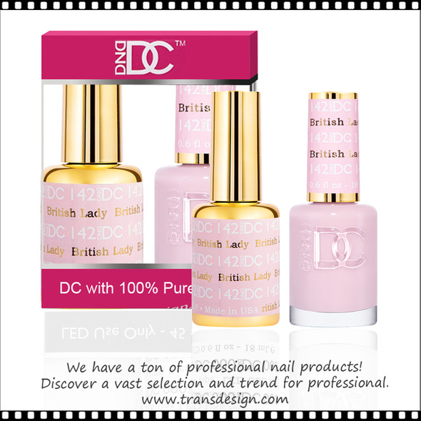 DC Gel Polish Duo - #142 British Lady