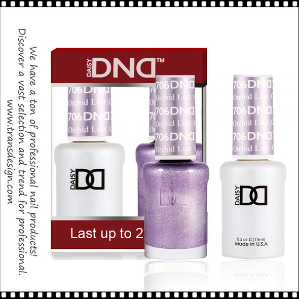 DND Gel Polish Duo - #706 Orchid Lust