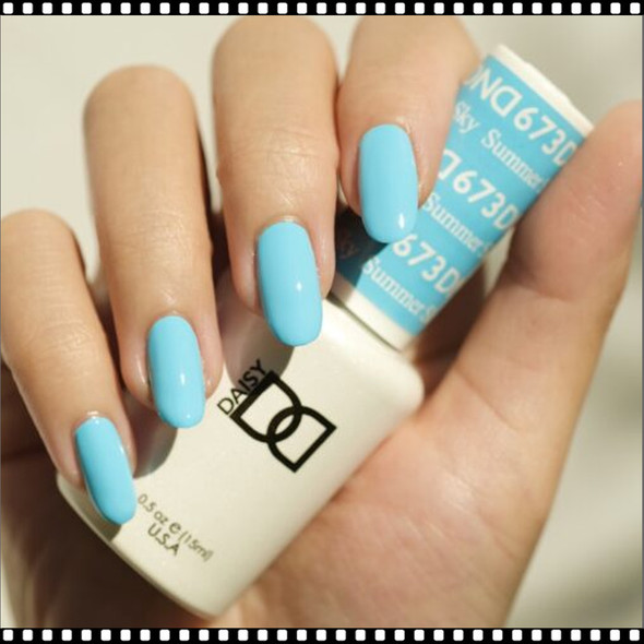 DND Gel Polish Duo - #673 Summer Sky