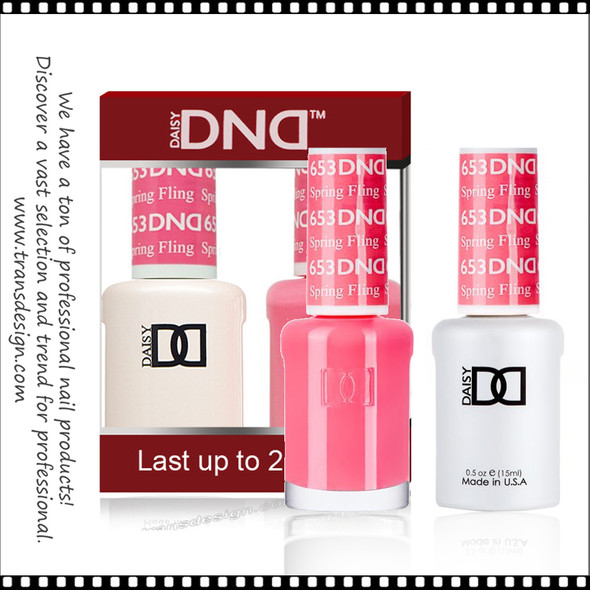 DND Gel Polish Duo - #653 Spring Fling