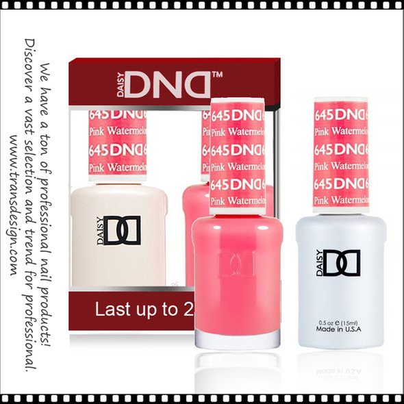 DND Gel Polish Duo - #645 Pink Watermelon