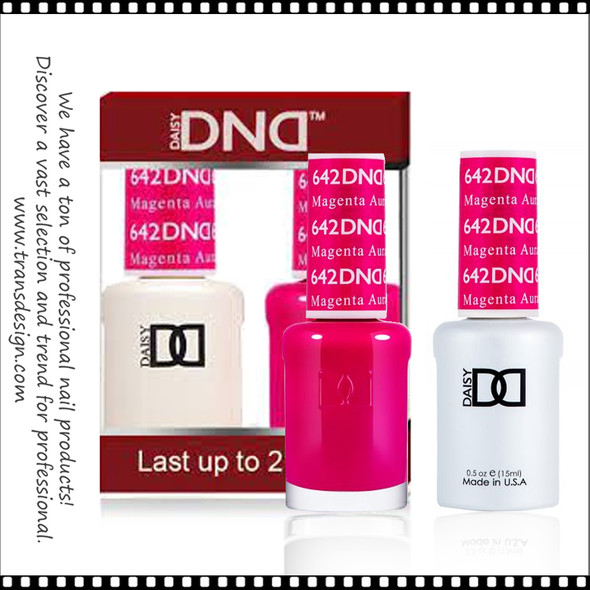 DND Gel Polish Duo - #642 Magenta Aura