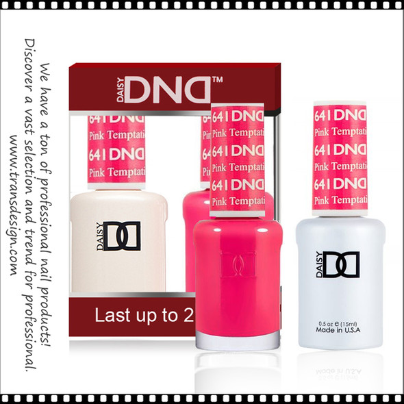 DND Gel Polish Duo - #641 Pink Temptation