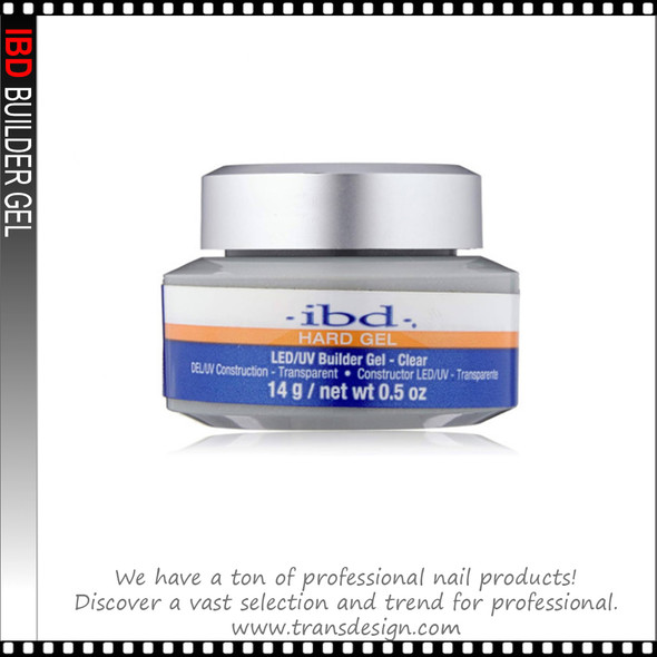IBD Builder Clear LED/UV Gel 0.5oz. - TDI, Inc