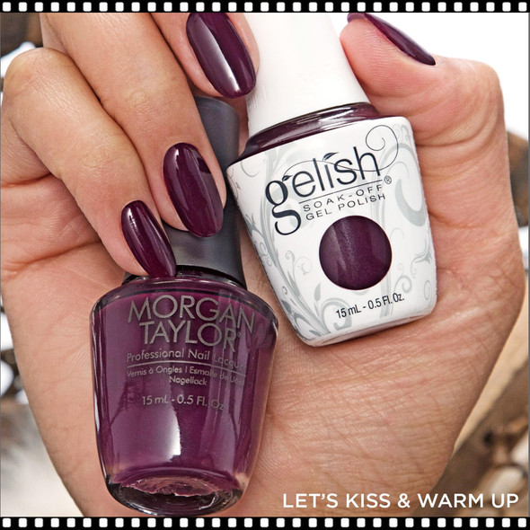 MORGAN TAYLOR - Let's Kiss & Warm Up 0.5oz.*