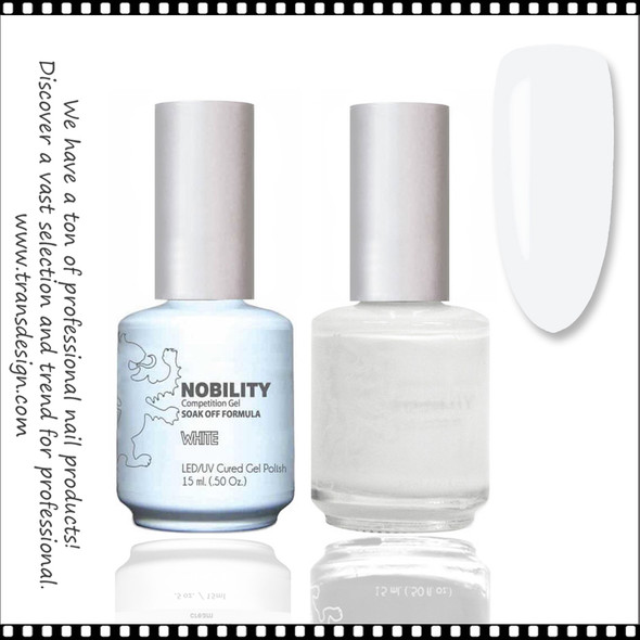 LECHAT NOBILITY Gel Polish & Nail Lacquer Set - White