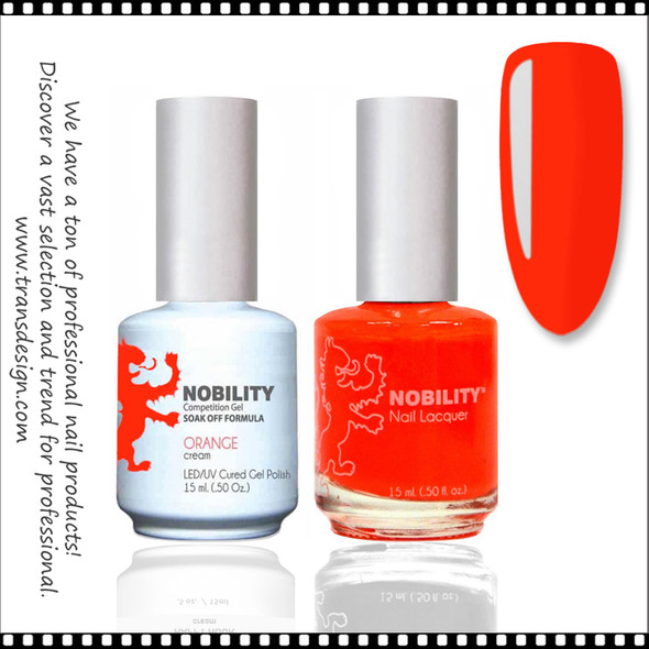 LECHAT NOBILITY Gel Polish & Nail Lacquer Set - Orange