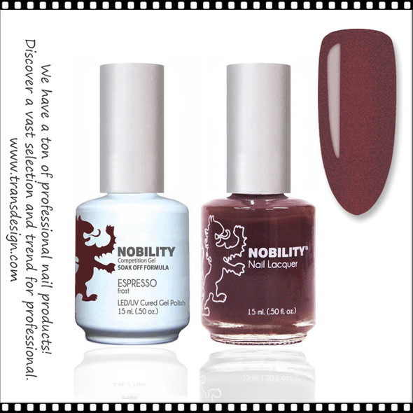 LECHAT NOBILITY Gel Polish & Nail Lacquer Set - Espresso