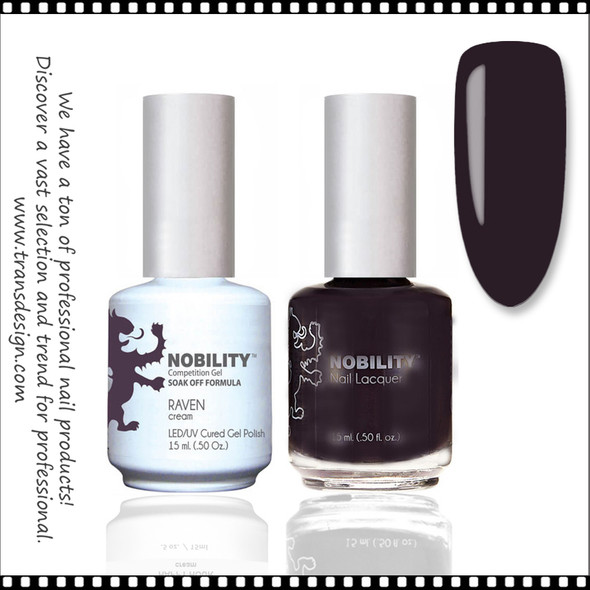 LECHAT NOBILITY Gel Polish & Nail Lacquer Set - Raven