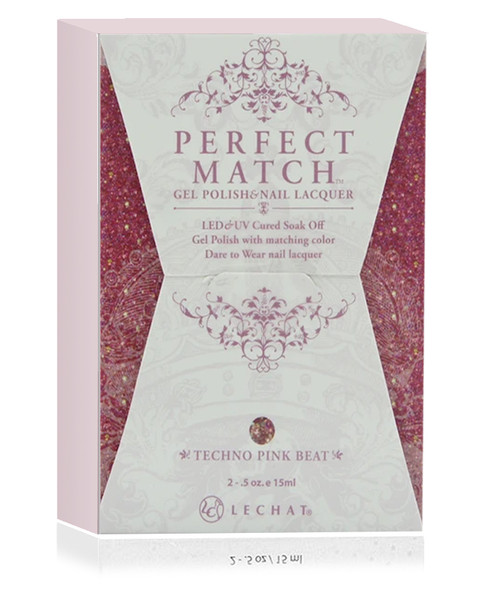 LECHAT PERFECT MATCH Techno Pink Beat 2/Pack