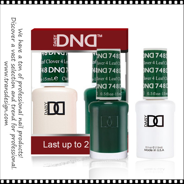 DND Gel Polish Duo - #748 4 Leaf Clover