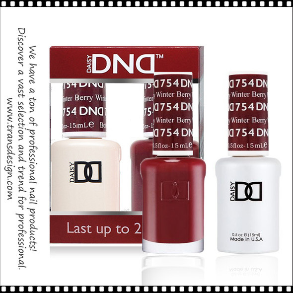 DND Gel Polish Duo - #754 Winter Berry