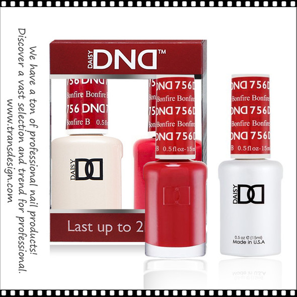 DND Gel Polish Duo - #756 Bonfire