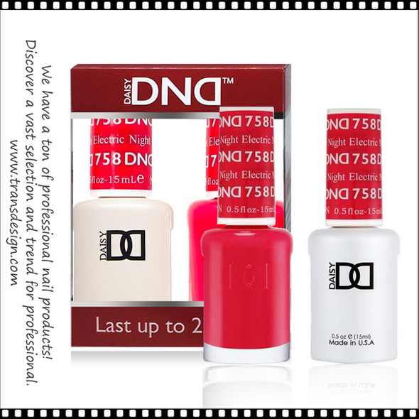 DND Gel Polish Duo - #758 Electric Night