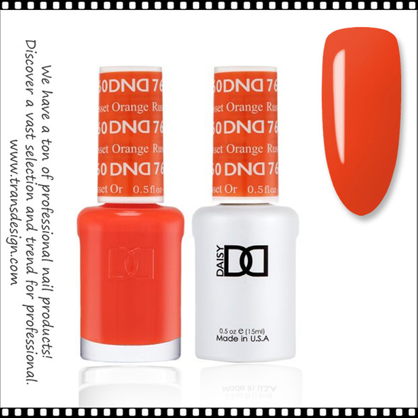 DND Duo Gel - Russet Orange #760