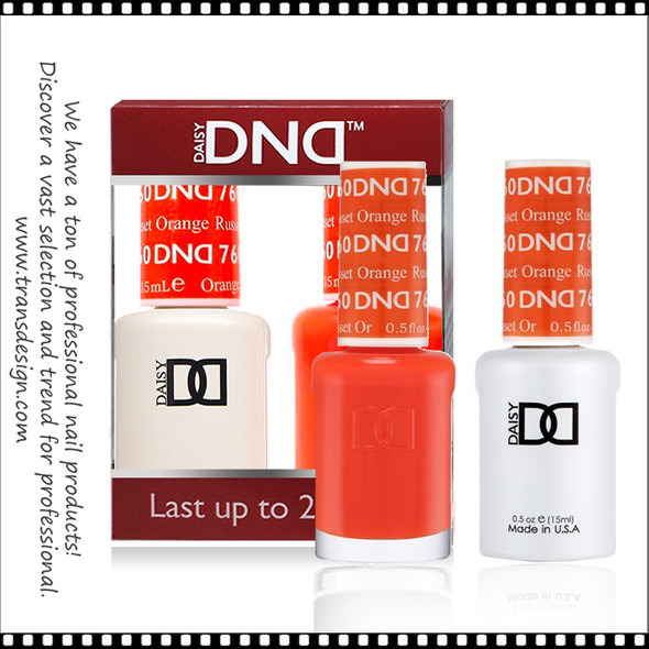 DND Gel Polish Duo - #760 Russet Orange