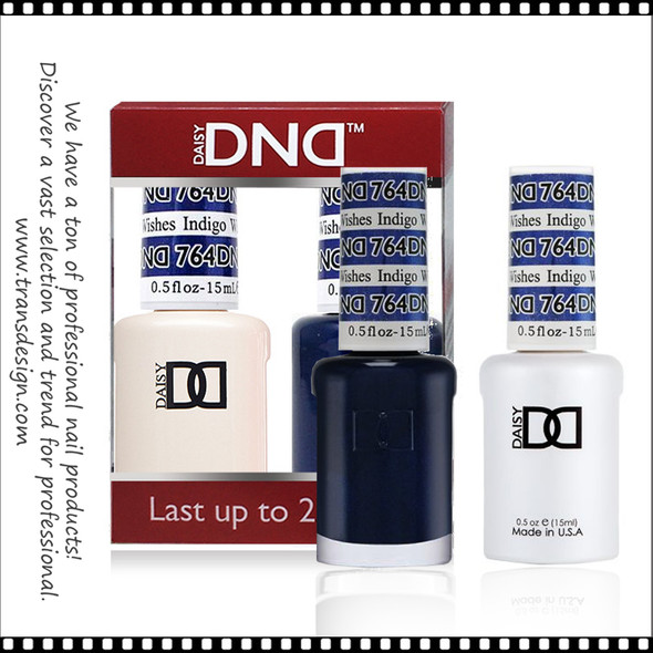 DND Gel Polish Duo - #764 Indigo Wishes