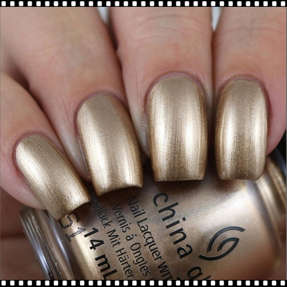 CHINA GLAZE POLISH - Truth Is Gold*
